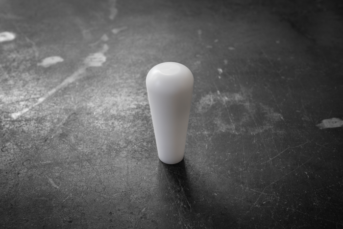 White Bat Delrin Shift Knob for BMW E21, E28, E30, E34, E36, E46-Shifter Accessories-grip-drift-White-Garagistic-bmw