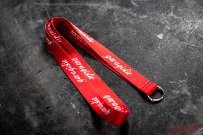 Garagistic Lanyard-Merch and Apparel-grip-drift-Red-Garagistic-bmw