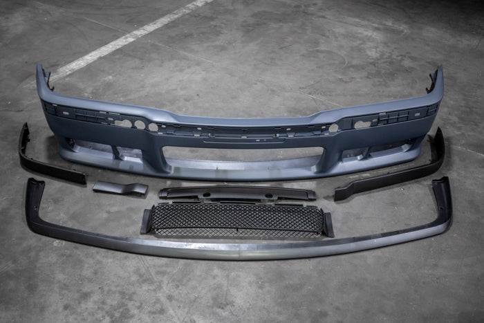 E36 M3 Front Bumper - Aftermarket Replacement-Exterior Body Parts-grip-drift-Garagistic-bmw