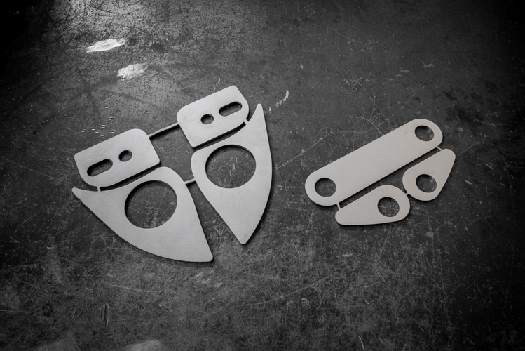 E30 Front Subframe Engine Reinforcement Kit-Reinforcement Plates-grip-drift-No front sway reinforcements-Add Rear Subframe Differential Mounting Point Reinforcement Kit-Garagistic-bmw