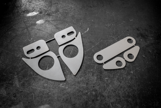 E30 Front Subframe Engine Reinforcement Kit-Reinforcement Plates-grip-drift-No front sway reinforcements-Add Rear Subframe Differential Mounting Point Reinforcement Kit-Garagistic-bmw