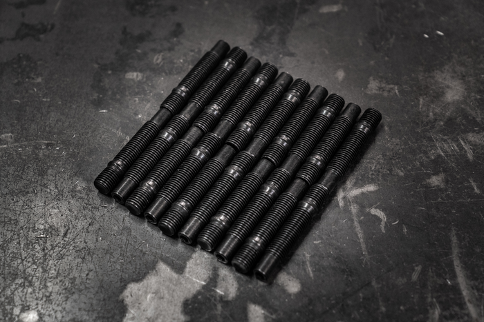 Garagistic Competition BMW Wheel Stud Conversion Kit: (5-Lug) - E36, E46, E82, E92, E39-Wheel Studs and Nuts-grip-drift-68MM-Studs only-Garagistic-bmw