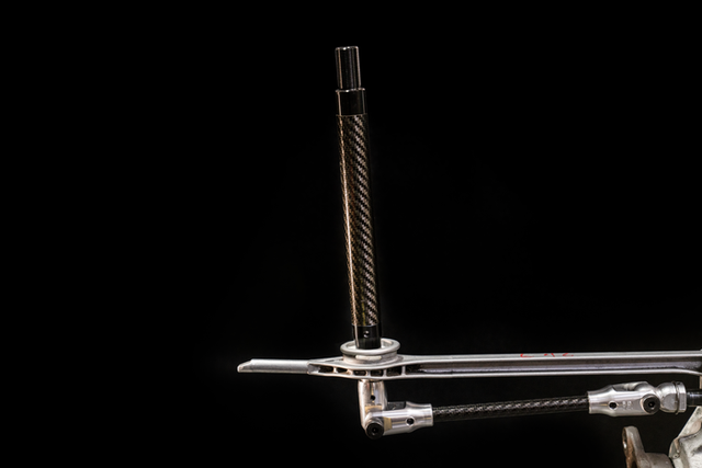 Garagistic Carbon Fiber Solid Shifter Rod - E30, E36, E46 Carbon Fiber (Short, Medium and Tall)-Shifter Accessories-grip-drift-Tall-Black Anodized-Garagistic-bmw