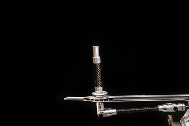 Garagistic Carbon Fiber Solid Shifter Rod - E30, E36, E46 Carbon Fiber (Short, Medium and Tall)-Shifter Accessories-grip-drift-Small-Bare-Garagistic-bmw