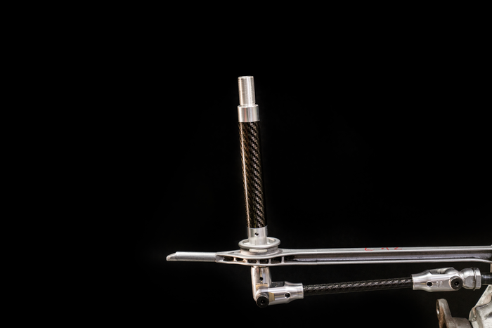 Garagistic Carbon Fiber Solid Shifter Rod - E30, E36, E46 Carbon Fiber (Short, Medium and Tall)-Shifter Accessories-grip-drift-Medium-Bare-Garagistic-bmw