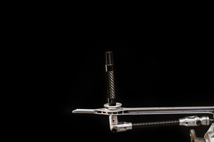 Garagistic Carbon Fiber Solid Shifter Rod - E30, E36, E46 Carbon Fiber (Short, Medium and Tall)-Shifter Accessories-grip-drift-Small-Black Anodized-Garagistic-bmw