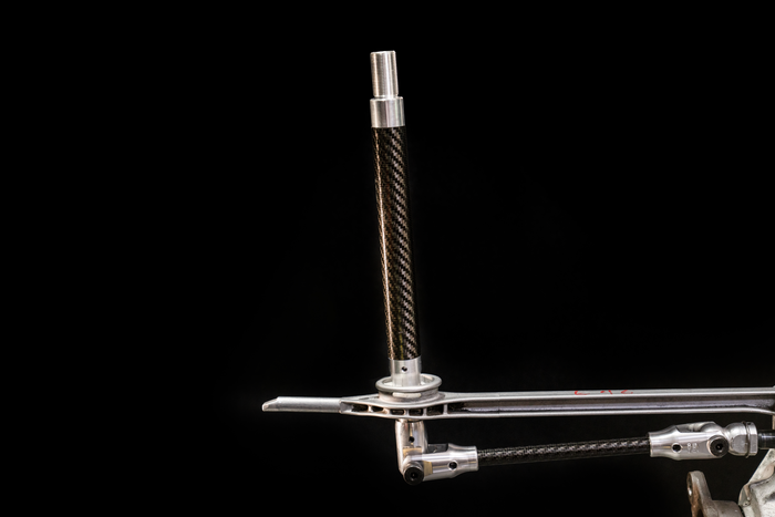 Garagistic Carbon Fiber Solid Shifter Rod - E30, E36, E46 Carbon Fiber (Short, Medium and Tall)-Shifter Accessories-grip-drift-Tall-Bare-Garagistic-bmw