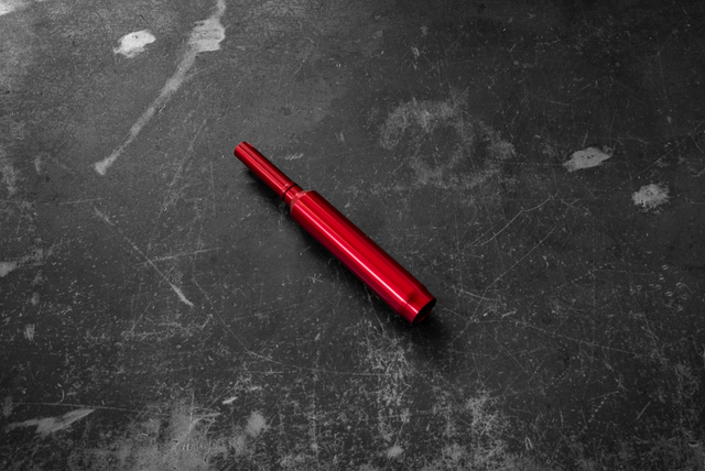 Garagistic Solid Shifter Rod - OEM Slotted (E30, E36, E46)-Shifter Accessories-grip-drift-Red Anodized-Garagistic-bmw