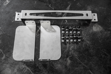 E36 Sheet Metal Oil Cooler Bracket/Mount - 325, M3-Engine Accessories-grip-drift-Garagistic-bmw