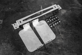 E36 Sheet Metal Oil Cooler Bracket/Mount - 325, M3-Engine Accessories-grip-drift-Garagistic-bmw