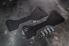 E30 Bucket Seat Side Mount Brackets for OEM Sliders-Seat Mounts-grip-drift-400mm to 425mm-Garagistic-bmw