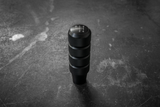 Garagistic Knurled Aluminum Shift Knob - E30, E36, E46, E82, E92-Shifter Accessories-grip-drift-Anodized Black-Add 4 speed emblem-Garagistic-bmw