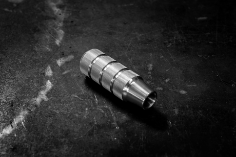 Garagistic Knurled Aluminum Shift Knob - E30, E36, E46, E82, E92-Shifter Accessories-grip-drift-Aluminum-No emblem-Garagistic-bmw