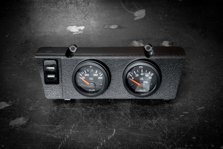 E30 Luxury Gauge Pod w/ USB plug-Interior Parts-grip-drift-Garagistic-bmw