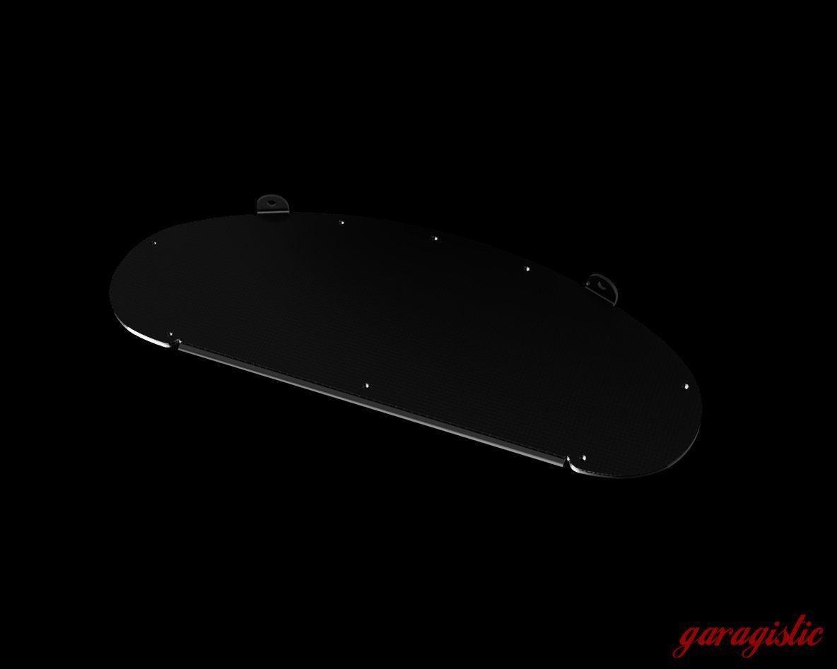 E36 Gauge Cluster Delete Panel - 318, 325, 328, M3-Delete Panels-grip-drift-ABS Plastic-Garagistic-bmw