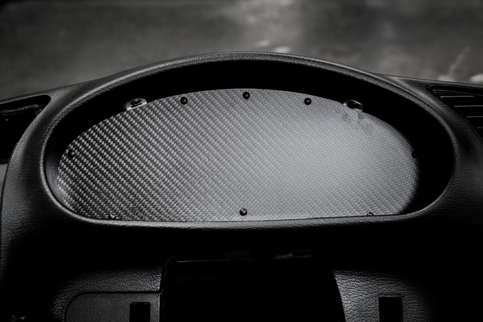 E36 Gauge Cluster Delete Panel - 318, 325, 328, M3-Delete Panels-grip-drift-ABS Plastic-Garagistic-bmw