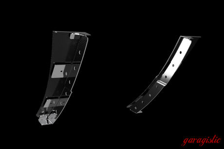E36 Aero Front Bumper Canards - 318, 325, 328, M3-Exterior Body Parts-grip-drift-ABS Plastic-Garagistic-bmw