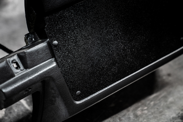 E30 HVAC Delete Panel - 318, 325i/is/e/es, M3-Delete Panels-grip-drift-ABS Plastic-Garagistic-bmw