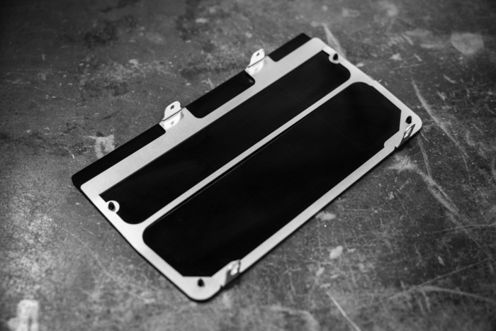 E30 HVAC Delete Panel - 318, 325i/is/e/es, M3-Delete Panels-grip-drift-ABS Plastic-Garagistic-bmw