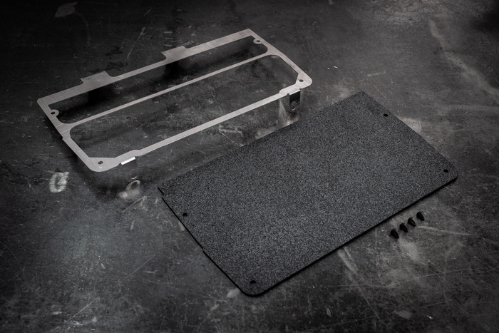 E30 HVAC Delete Panel - 318, 325i/is/e/es, M3-Delete Panels-grip-drift-ABS Plastic-Garagistic-bmw