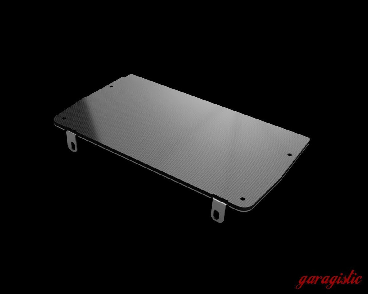 E30 HVAC Delete Panel - 318, 325i/is/e/es, M3-Delete Panels-grip-drift-ABS Plastic-Garagistic-bmw