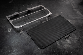 E30 HVAC Delete Panel - 318, 325i/is/e/es, M3-Delete Panels-grip-drift-Carbon Fiber-Garagistic-bmw