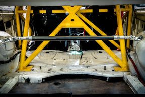 LTW Carbon Fiber E36 Modular 3 Piece Rear Strut Bar - 318, 325, 328, M3-Strut Bars-grip-drift-No Thanks-Raw Aluminum-Garagistic-bmw