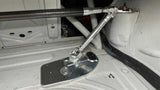 LTW E30 Carbon Fiber Modular 3 Piece Rear Strut Bar - 318, 320, 325, M3-Strut Bars-grip-drift-No Thanks-Raw Aluminum-Garagistic-bmw