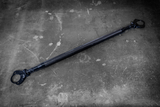 LTW E30 Carbon Fiber Modular 3 Piece Rear Strut Bar - 318, 320, 325, M3-Strut Bars-grip-drift-No Thanks-Anodized Black-Garagistic-bmw