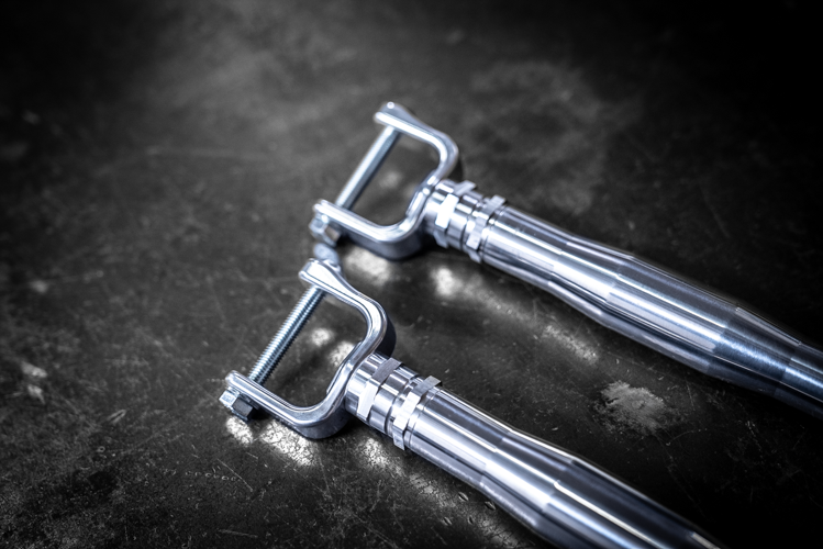 LTW E30 Modular 3 Piece Rear Strut Bar - 318, 320, 325, M3-Strut Bars-grip-drift-No Thanks-Raw Aluminum-Garagistic-bmw