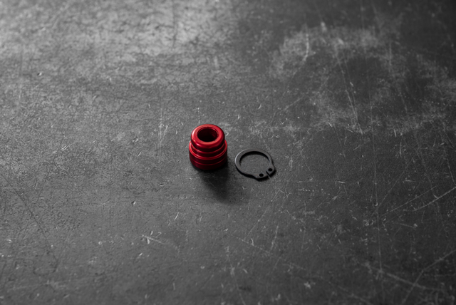 BMW E30 Throttle Cable Bushings - Billet Aluminum - M20, M10-Engine Accessories-grip-drift-Anodized Red-No thanks-Garagistic-bmw