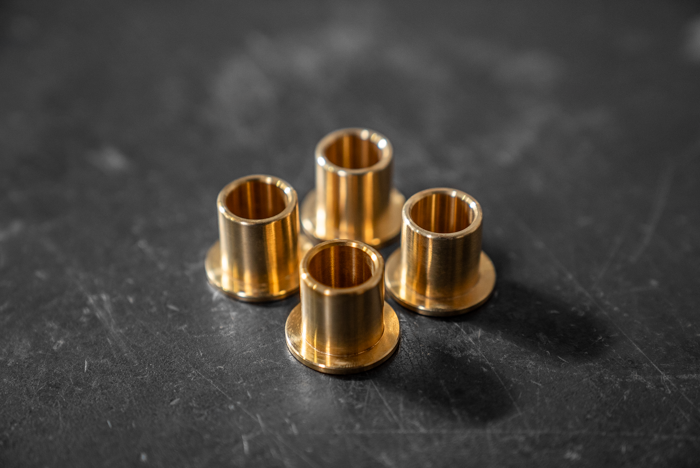 BMW E30 Throttle Cable Bushings - Billet Aluminum - M20, M10-Engine Accessories-grip-drift-Bare Aluminum-No thanks-Garagistic-bmw