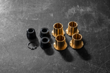 BMW E30 Throttle Cable Bushings - Billet Aluminum - M20, M10-Engine Accessories-grip-drift-Anodized Black-Late Model E30 325 Complete Kit-Garagistic-bmw