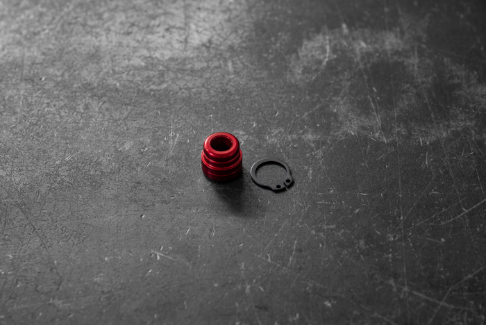 BMW E30 Throttle Cable Bushings - Billet Aluminum - M20, M10-Engine Accessories-grip-drift-Anodized Red-No thanks-Garagistic-bmw