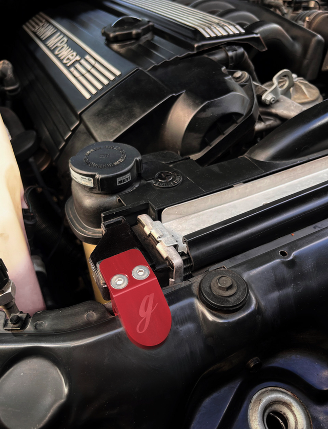 E36 & Z3 Billet Radiator Bracket (Clip Upgrade)- 318, 325, 328, M3, Z3, Z3M - 17111723341-Engine Accessories-grip-drift-Bare-Garagistic-bmw