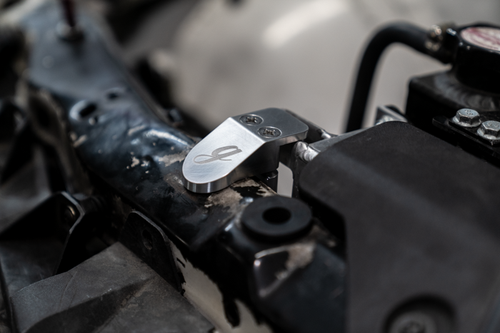 E36 & Z3 Billet Radiator Bracket (Clip Upgrade)- 318, 325, 328, M3, Z3, Z3M - 17111723341-Engine Accessories-grip-drift-Bare-Garagistic-bmw
