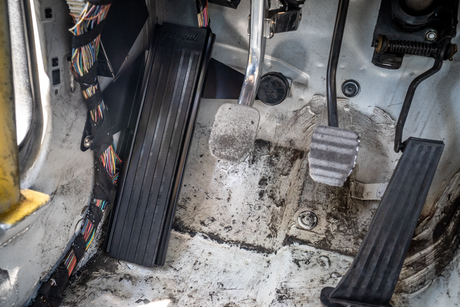 BMW E36 Race Dead Pedal - 325i, 328i, M3-Interior Parts-grip-drift-Garagistic-bmw