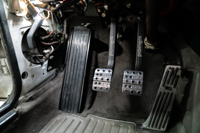 dead pedal in car BMW E30 M3 EVO M technic Dead Pedal