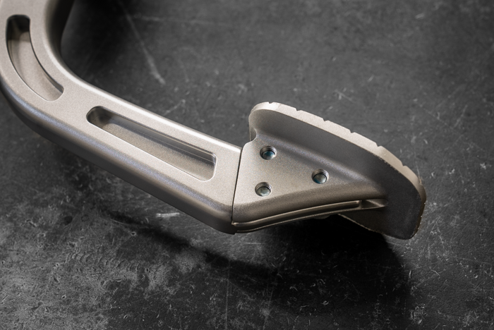 E46 Billet Clutch Pedal - 325i, M3, 330i (35311163870)-Pedal Box Parts-grip-drift-Bare Aluminum-Garagistic-bmw