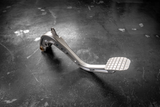 E46 Billet Clutch Pedal - 325i, M3, 330i (35311163870)-Pedal Box Parts-grip-drift-Bare Aluminum-Garagistic-bmw