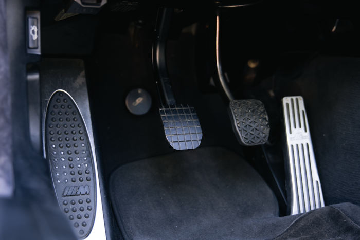 E46 Billet Clutch Pedal - 325i, M3, 330i (35311163870)-Pedal Box Parts-grip-drift-ano black-Garagistic-bmw