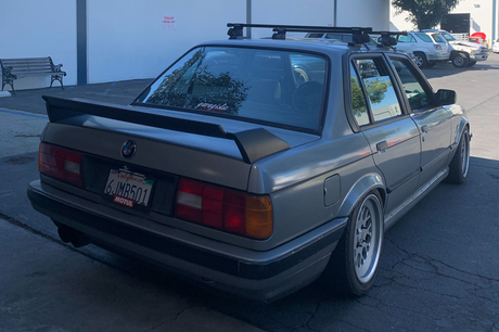 E30 "EVO M3" Style Rear Trunk Spoiler-Exterior Body Parts-grip-drift-Non-Painted-Garagistic-bmw