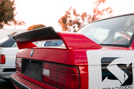 E30 "EVO M3" Style Rear Trunk Spoiler-Exterior Body Parts-grip-drift-Non-Painted-Garagistic-bmw