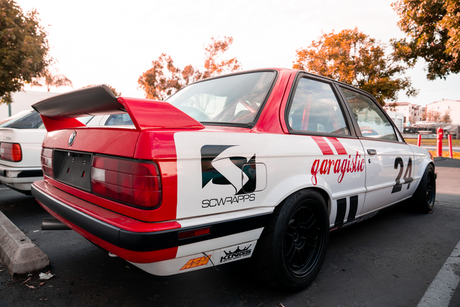 E30 "EVO M3" Style Rear Trunk Spoiler-Exterior Body Parts-grip-drift-Non-Painted-Garagistic-bmw