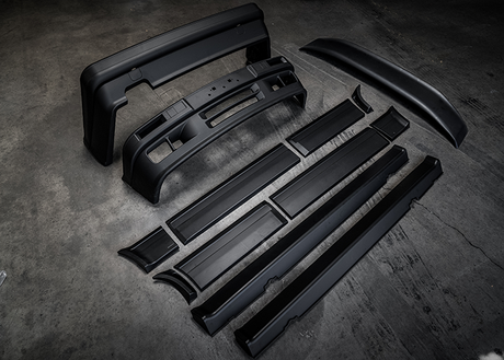 E30 "Mtech 2" Complete Body Kit-Exterior Body Parts-grip-drift-4 Door-Add Mtech 2 Wing-No-Garagistic-bmw