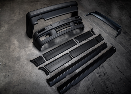 E30 "Mtech 2" Complete Body Kit-Exterior Body Parts-grip-drift-4 Door-Add M3 EVO Wing-No-Garagistic-bmw