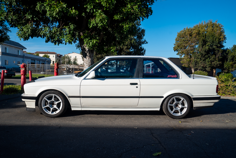 E30 "IS" Side Skirts - Pre-Painted - 51711947059, 51711947060, 51711947063, 51711947064-Exterior Body Parts-grip-drift-Alpine White 2-Garagistic-bmw