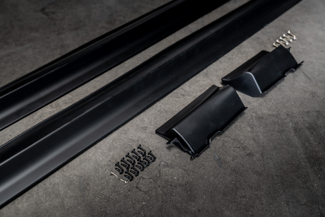 E30 "IS" Side Skirts - 51711947059, 51711947060, 51711947063, 51711947064-Exterior Body Parts-grip-drift-Non-Painted-Garagistic-bmw