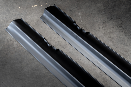 E30 "IS" Side Skirts - 51711947059, 51711947060, 51711947063, 51711947064-Exterior Body Parts-grip-drift-Non-Painted-Garagistic-bmw