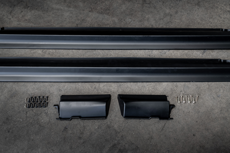 E30 "IS" Side Skirts - 51711947059, 51711947060, 51711947063, 51711947064-Exterior Body Parts-grip-drift-Non-Painted-Garagistic-bmw